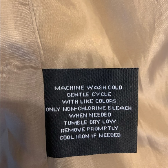 giacca Gallery Tan Coat Womens XL - Picture 4 of 7